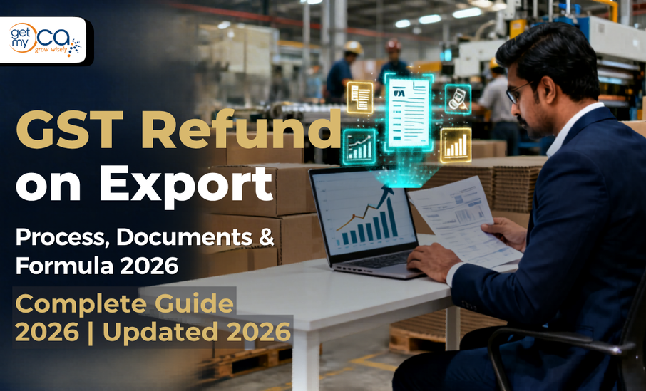 GST Refund on Export Process, Documents & Formula 2026