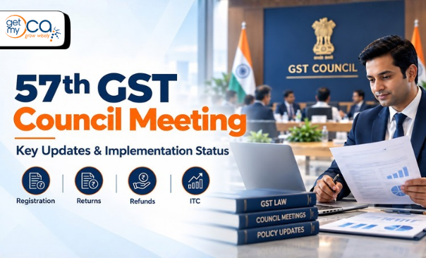 57th GST Council Meeting: Key Recommendations and Implementation Status