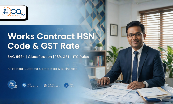 Works Contract HSN Code & GST Rate: SAC 9954 Complete Guide
