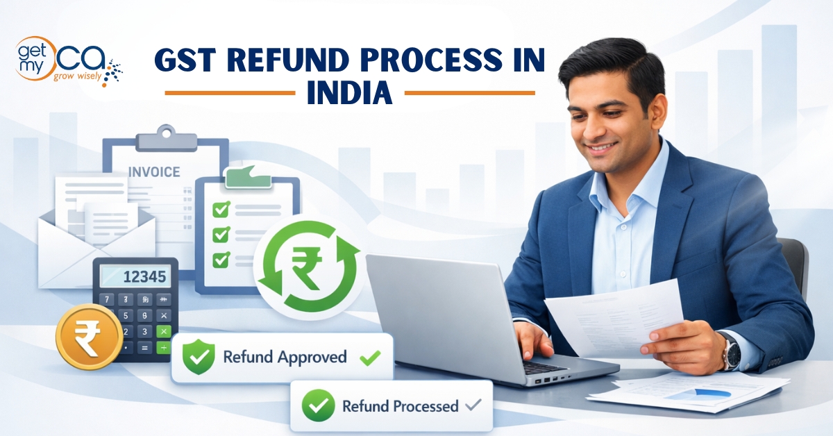 GST Refund Process in India: How GetMyCA Ensures Faster, Hassle-Free Refunds