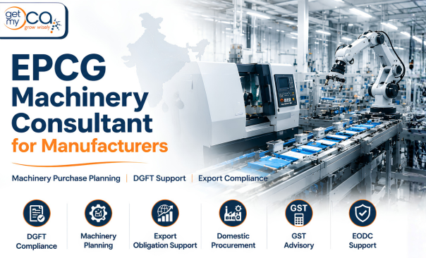 EPCG Machinery Consultant for Manufacturers: Machinery Purchase & DGFT Support