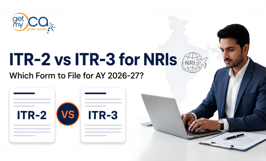 Which ITR Form Should an NRI File for AY 2026-27? ITR-2 vs ITR-3 Explained